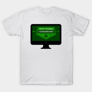 Felicity Smoak - Computer Log In Screen - LATTE ADA JONAS 11900 T-Shirt